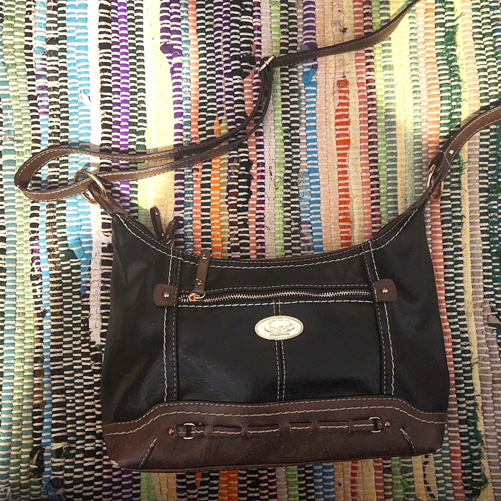 BOC Born Concept Tote Bag Shoulder Satchel Zipper Purse